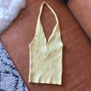 Guess Knit Halter Crop